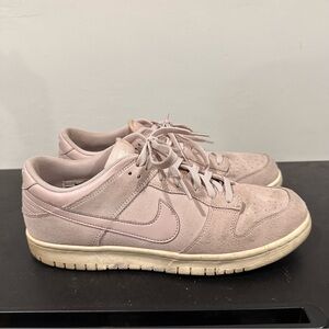 Nike dunk suede light pink sz 10
